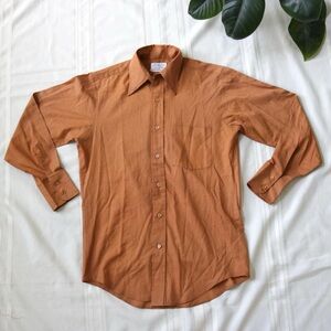 Rust brown Towncraft shirt